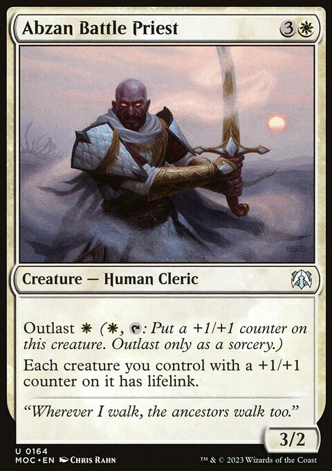 Abzan Battle Priest